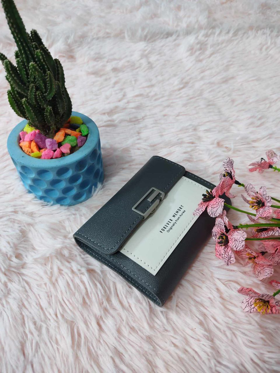 Ladiess wallet only Royel Black colour
