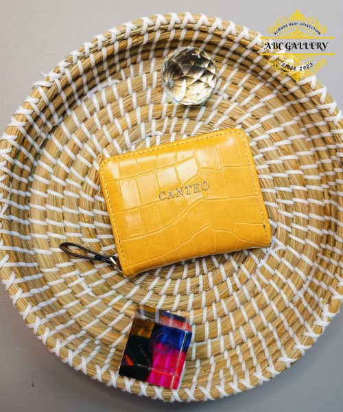 Secure ladies wallet_ Yellow