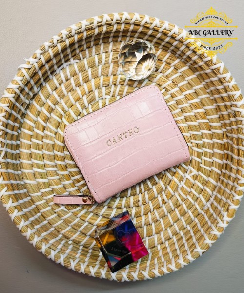 Secure ladies wallet_ Pink