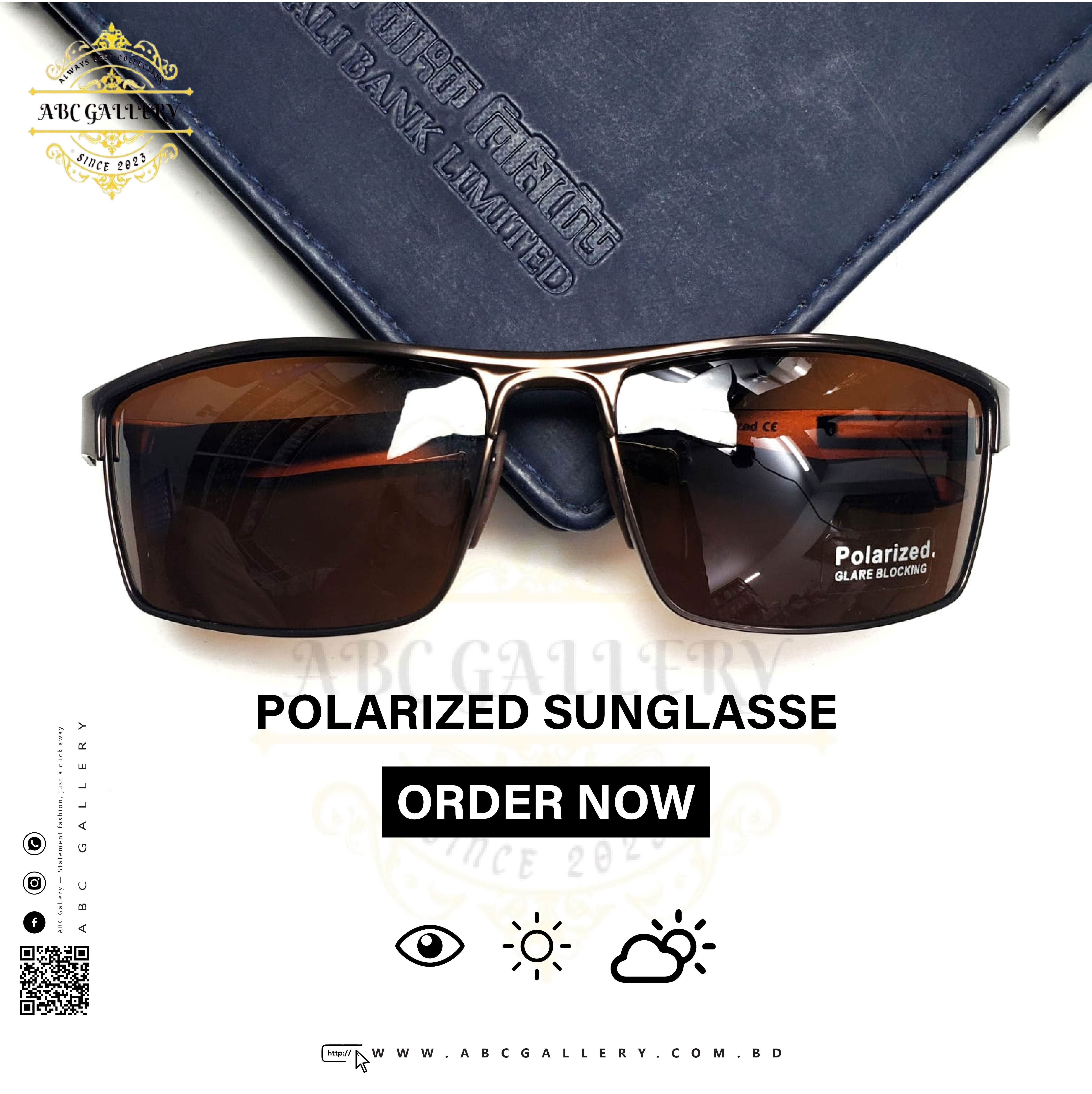 Polarized Sunglass GOLDEN COLOR